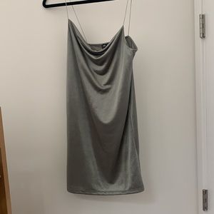 Zara Sage Mini Dress